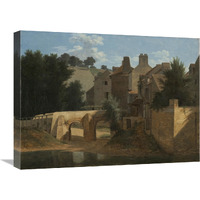 View in the Ile-de-France-Canvas Art-24"x18"