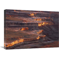 View from Grandview Point over Monument Basin, Island in the Sky, Canyonlands National Park, Utah-Canvas Art-24"x18"