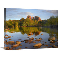 Red Rock Crossing, Arizona-Canvas Art-24"x18"