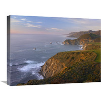 Bixby Bridge, Big Sur, California-Canvas Art-24"x18"