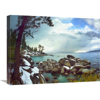 Memorial Point, Lake Tahoe, Nevada-Canvas Art-24"x18"