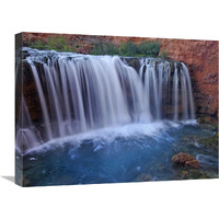 Rock Falls, Havasu Canyon, Arizona-Canvas Art-24"x18"