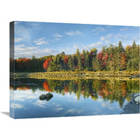 Coastline, Mount Desert Island, Maine-Canvas Art-24"x18"