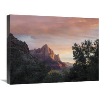 The Watchman, Zion National Park, Utah-Canvas Art-24"x18"