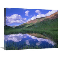 Mount Baldy and Elk Mountains, Colorado-Canvas Art-24"x18"