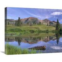 Ruby Peak, Raggeds Wilderness, Colorado-Canvas Art-22"x18.26"