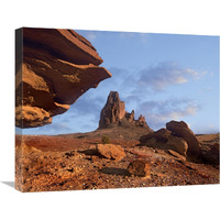 Rock formation, Monument Valley, Arizona-Canvas Art-24"x20"