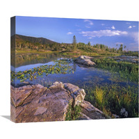 Scout Lake, San Juan Mountains, Colorado-Canvas Art-22"x18.26"