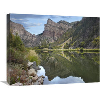 Colorado River, Glenwood Canyon, Colorado-Canvas Art-24"x18"