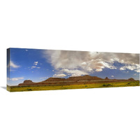 Big Wild Horse Mesa near Goblin Valley, Utah-Canvas Art-36"x12"