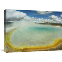 Sunset Lake, Yellowstone National Park, Wyoming-Canvas Art-24"x18"