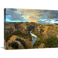 Yampa River, Dinosaur National Monument, Colorado-Canvas Art-24"x18"