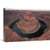 Colorado River at Horseshoe bend near Page, Arizona-Canvas Art-24"x18"