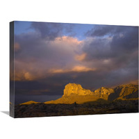 El Capitan, Guadalupe Mountains National Park, Texas-Canvas Art-24"x18"