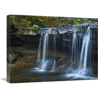 Cayuga Falls, Ricketts Glen State Park, Pennsylvania-Canvas Art-24"x18"