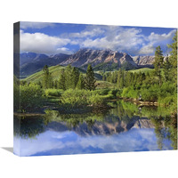 Easely Peak, Sawtooth National Recreation Area, Idaho-Canvas Art-22&quotx18.04"