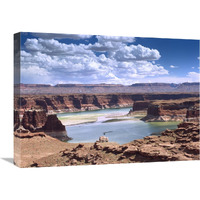 Lake Powell, Glen Canyon National Recreation Area, Utah-Canvas Art-24"x18"