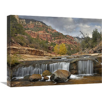 Oak Creek in Slide Rock State Park near Sedona, Arizona-Canvas Art-24"x18"