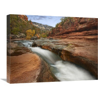 Oak Creek in Slide Rock State Park near Sedona, Arizona-Canvas Art-24"x18"