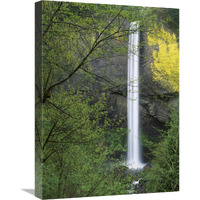 Latourell Falls, Columbia River Gorge near Portland, Oregon-Canvas Art-18&quotx24"