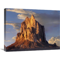 Shiprock, the basalt core of an extinct volcano, New Mexico-Canvas Art-24"x18"