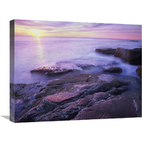 Atlantic coast near Thunder Hole, Acadia National Park, Maine-Canvas Art-24"x18"