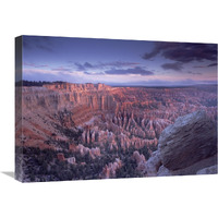 Amphitheater from Bryce Point, Bryce Canyon National Park, Utah-Canvas Art-24"x18"