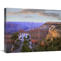 Wotan"s Throne from South Rim, Grand Canyon National Park, Arizona-Canvas Art-24"x20"