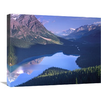 Mount Patterson at Peyto Lake, Banff National Park, Alberta, Canada-Canvas Art-24"x18"