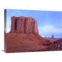 Elephant Butte from North Window viewpoint, Monument Valley, Arizona-Canvas Art-24"x18"