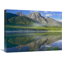 The Wedge overlooking Wedge Pond, Kananaskis Country, Alberta, Canada-Canvas Art-24"x18"