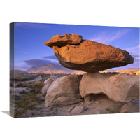 El Capitan and Balanced Rock, Guadalupe Mountains National Park, Texas-Canvas Art-24"x18"