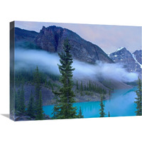 Moraine Lake in the Valley of Ten Peaks, Banff National Park, Alberta, Canada-Canvas Art-24"x18"