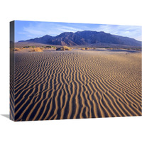 Tucki Mountain and Mesquite Flat Sand Dunes, Death Valley National Park, California-Canvas Art-24"x18"