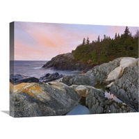 Horseshoe Bay on Lake Superior, Pukaskwa National Park, Thunder Bay, Ontario, Canada-Canvas Art-24"x18"