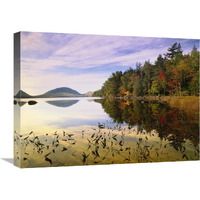 Eagle Lake, Mount Desert Island, Acadia National Park, Maine-Canvas Art-24"x18"