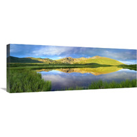 Mt Bierstadt as seen from Guanella Pass, Colorado-Canvas Art-36"x13.32"