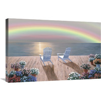 Rainbow Wishes-Canvas Art-30"x20"