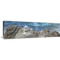 Mount Rushmore National Monument near Keystone, South Dakota-Canvas Art-36"x12"