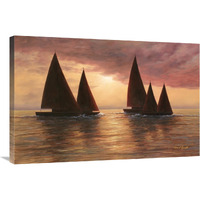 Dream Sails-Canvas Art-36&quotx24"