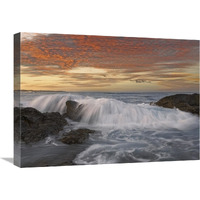 Breaking wave, Playa Langosta, Guanacaste, Costa Rica-Canvas Art-24"x18"