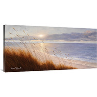 Coast Line-Canvas Art-48"x24"