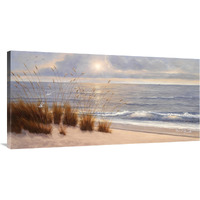 Seashore-Canvas Art-48"x24"