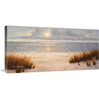 Beach Days-Canvas Art-36&quotx18"