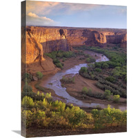 View from Tsegi Overlook, Cayon de Chelly National Monument, Arizona-Canvas Art-18"x24"