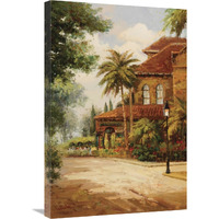 Hacienda de Santiago - Vertical Crop-Canvas Art-20"x30"