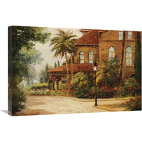 Hacienda de Santiago - Horizontal Crop-Canvas Art-30"x20"