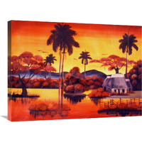 Palms Way-Canvas Art-32"x24"