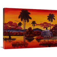 Palms Way-Canvas Art-32&quotx24"