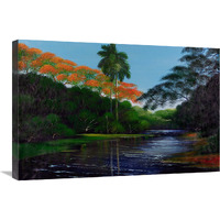 Royal Palm-Canvas Art-30"x20"